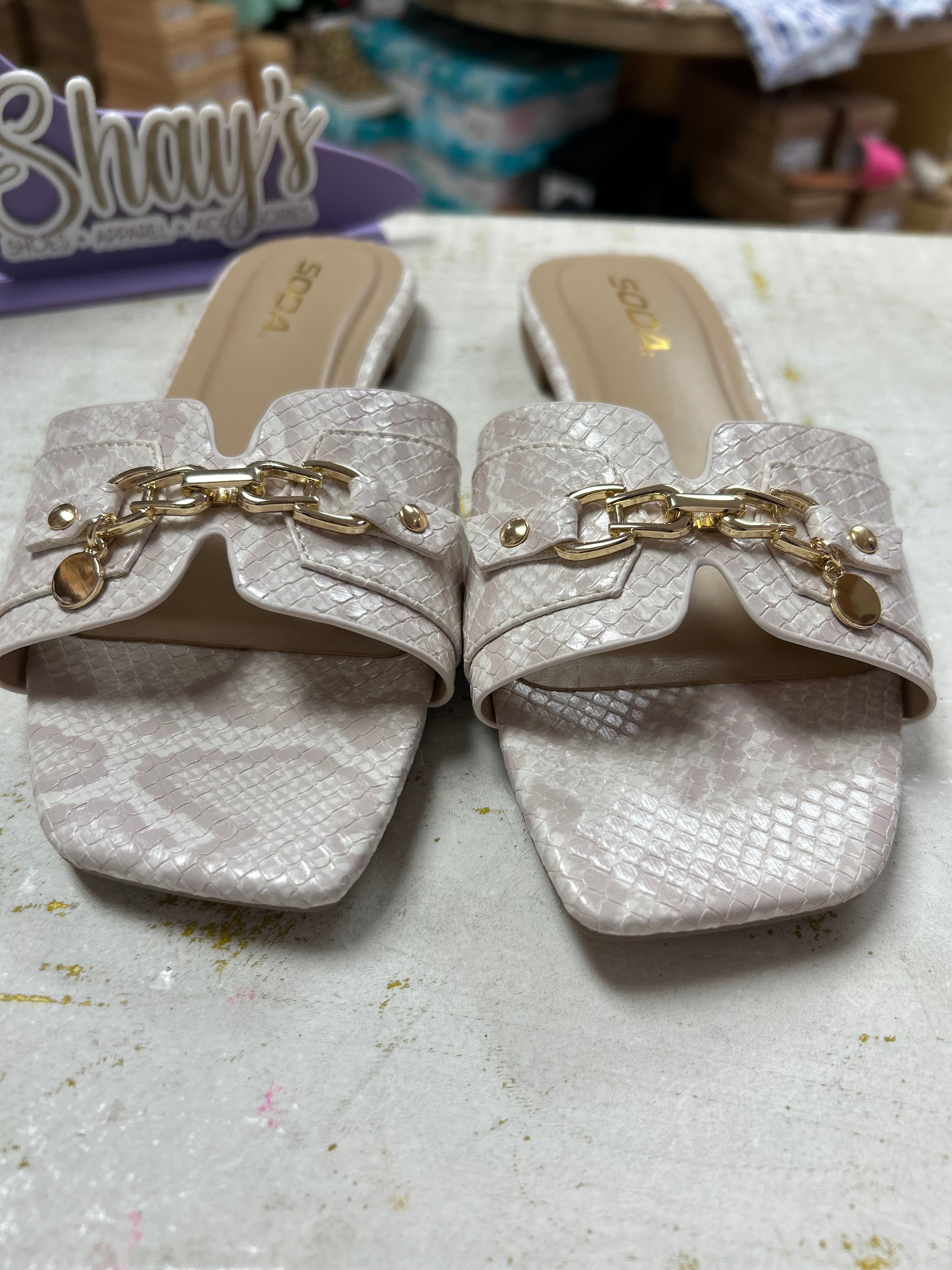 Formula Snake Sandals