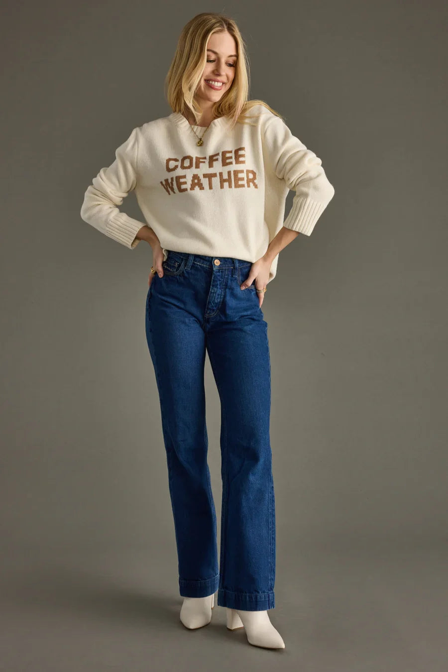 Coffee Weather- Ivory