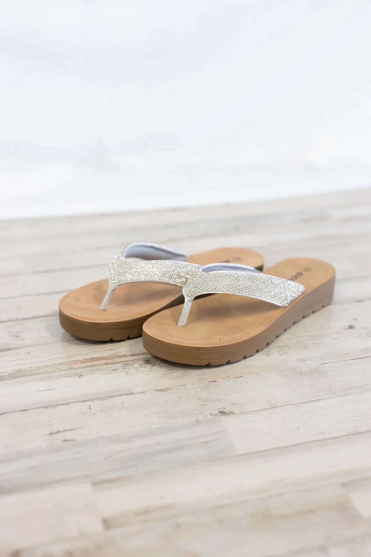 Auroy Sandal - Silver Shimmer