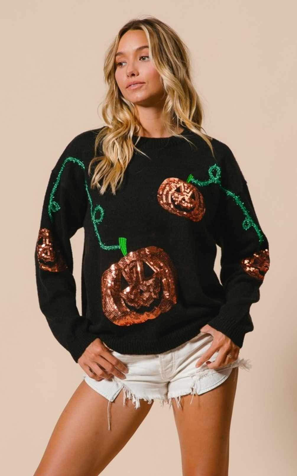 Let’s Go Pumpkin Sweater