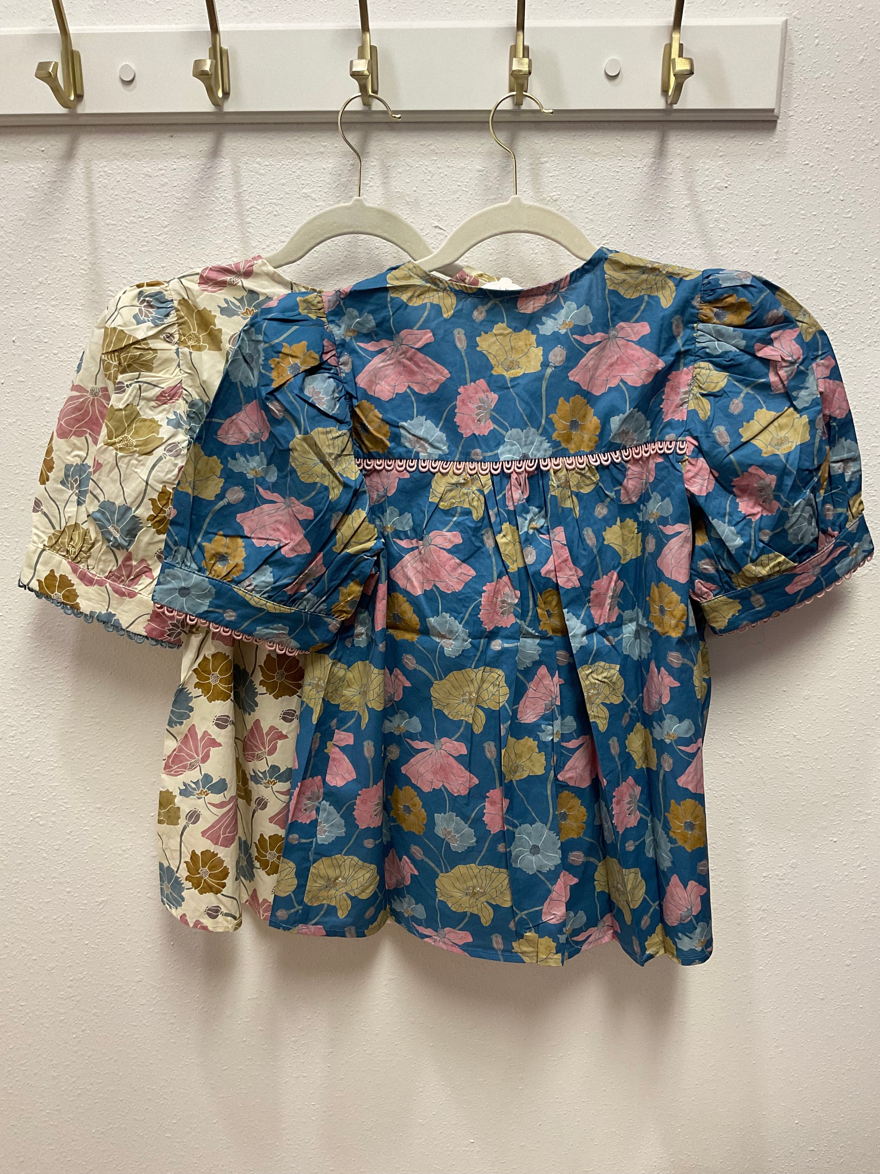 Fall Into Floral Top