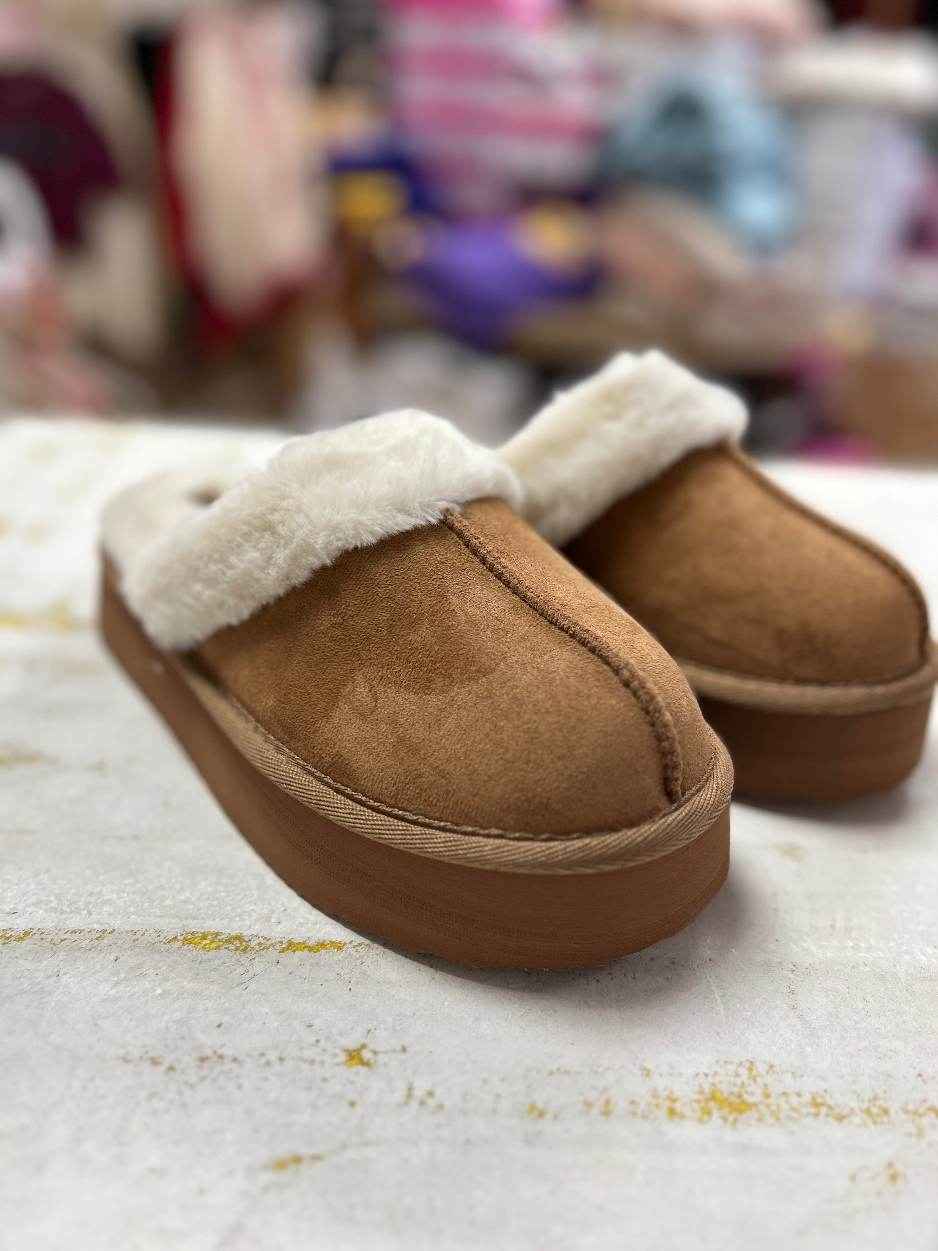 Delaney Platform Slippers