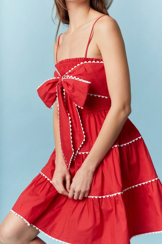Stassi Bow Detail Dress