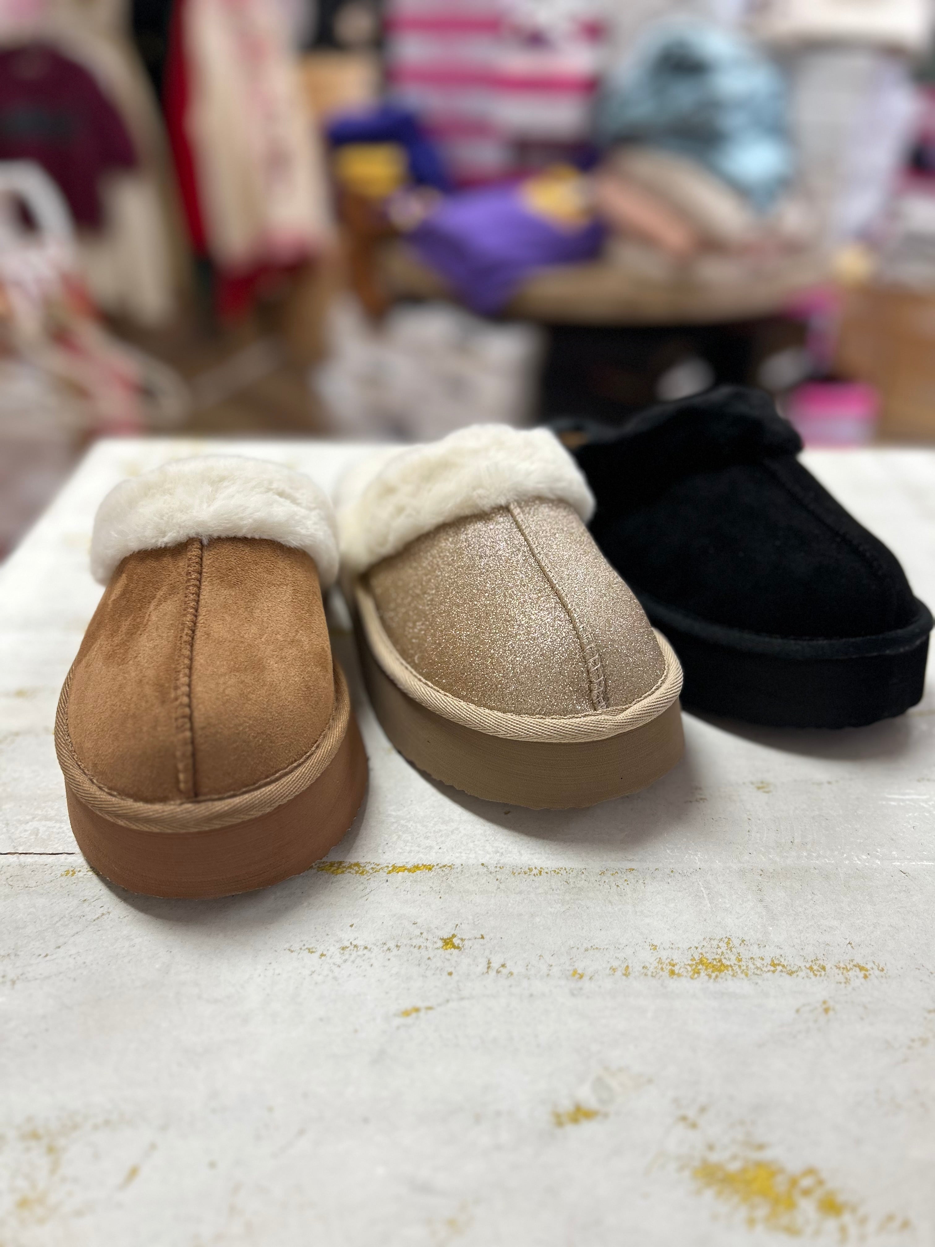 Delaney Platform Slippers