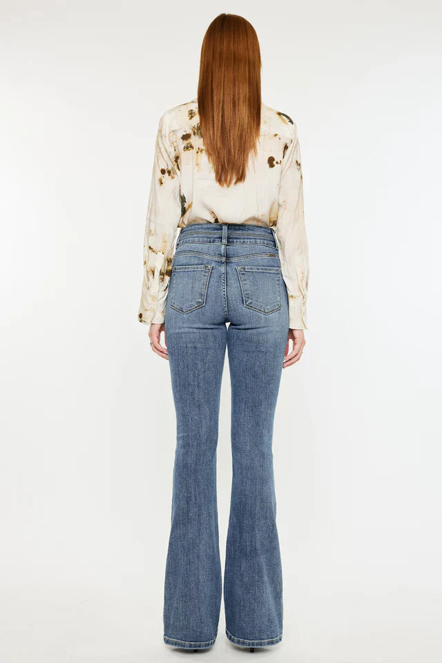 Raven High Rise - Medium Wash