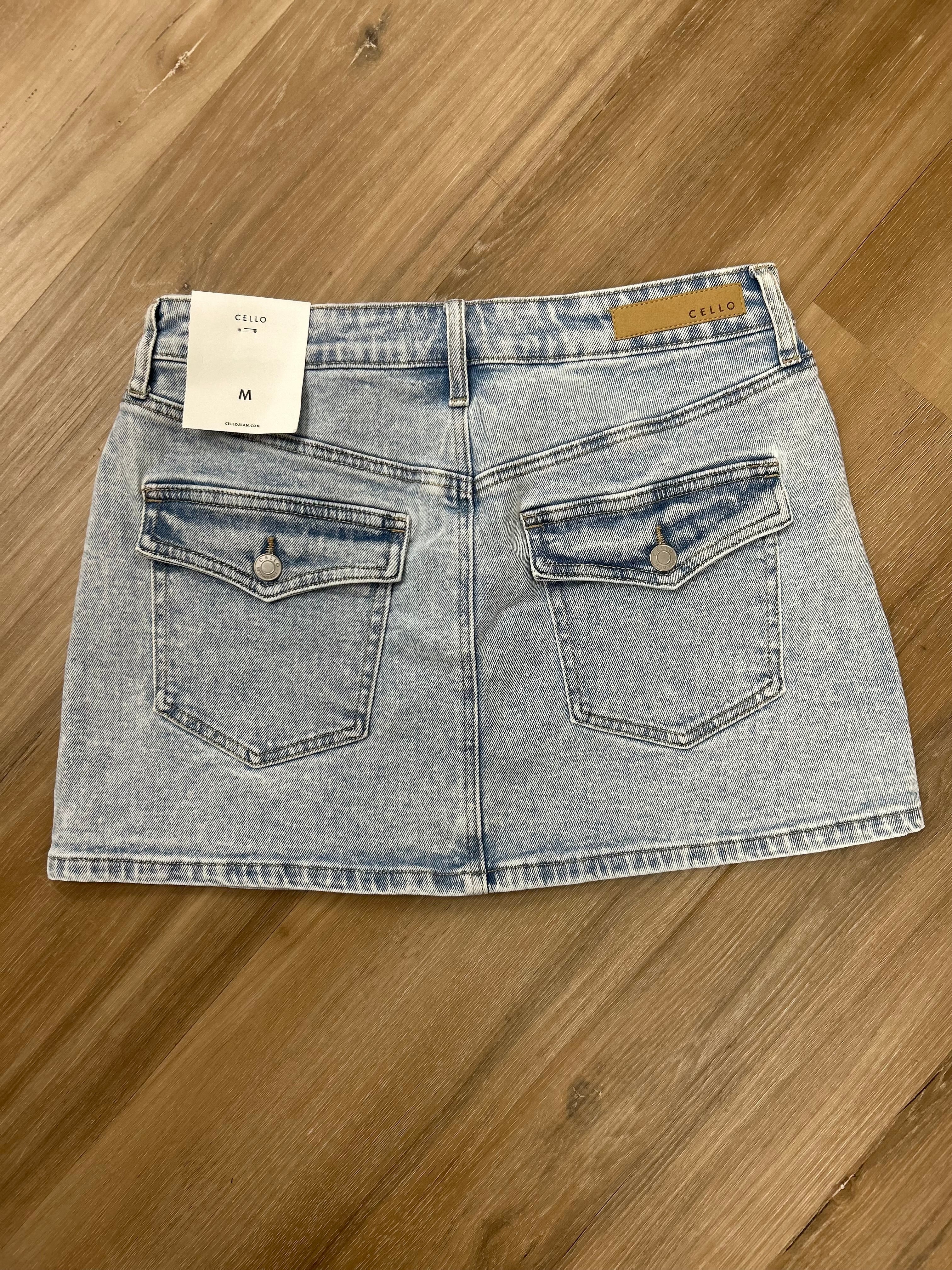 Ava Denim Skirt
