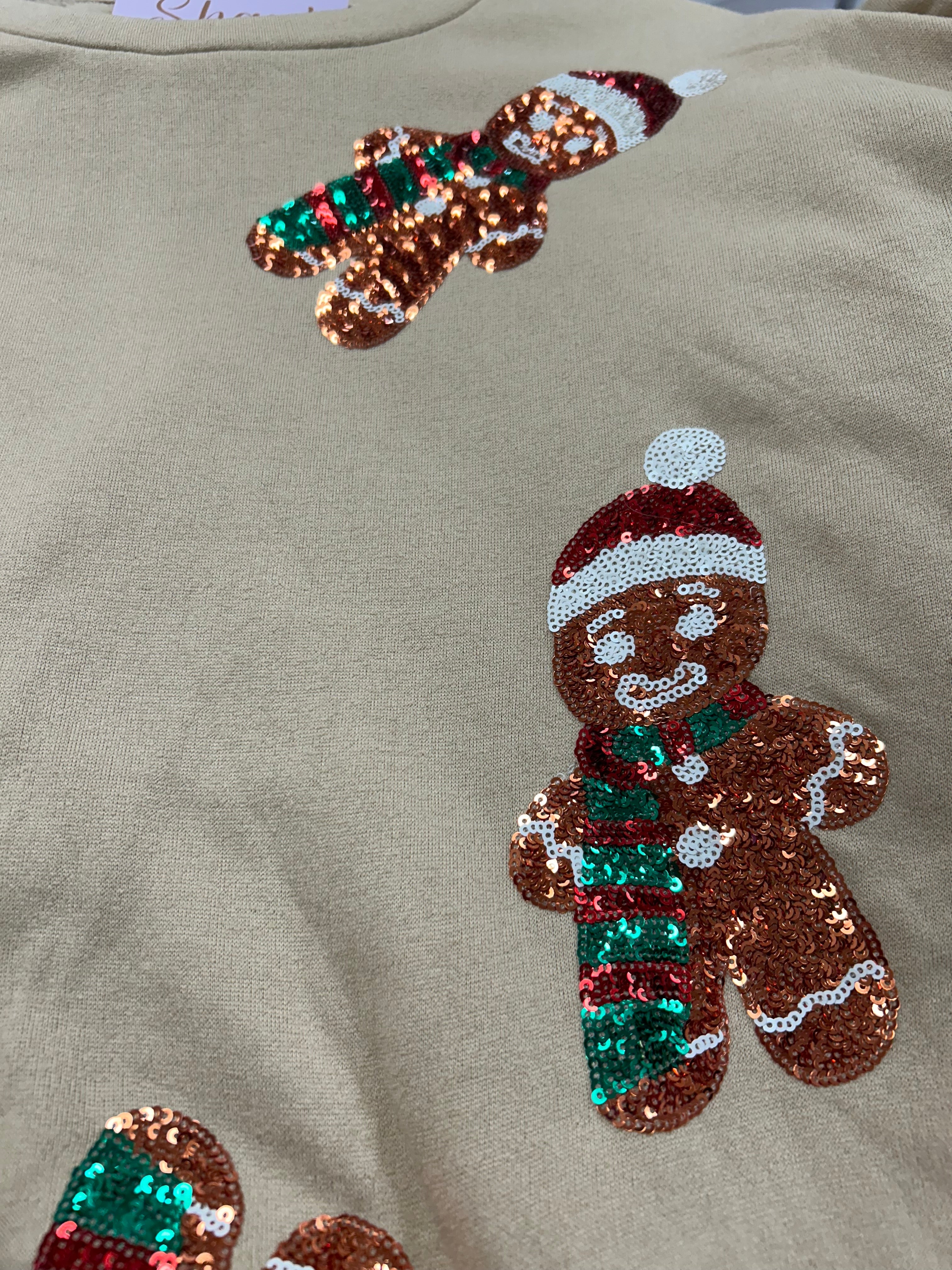 THE GINGERBREAD MAN- Fleece Pullover