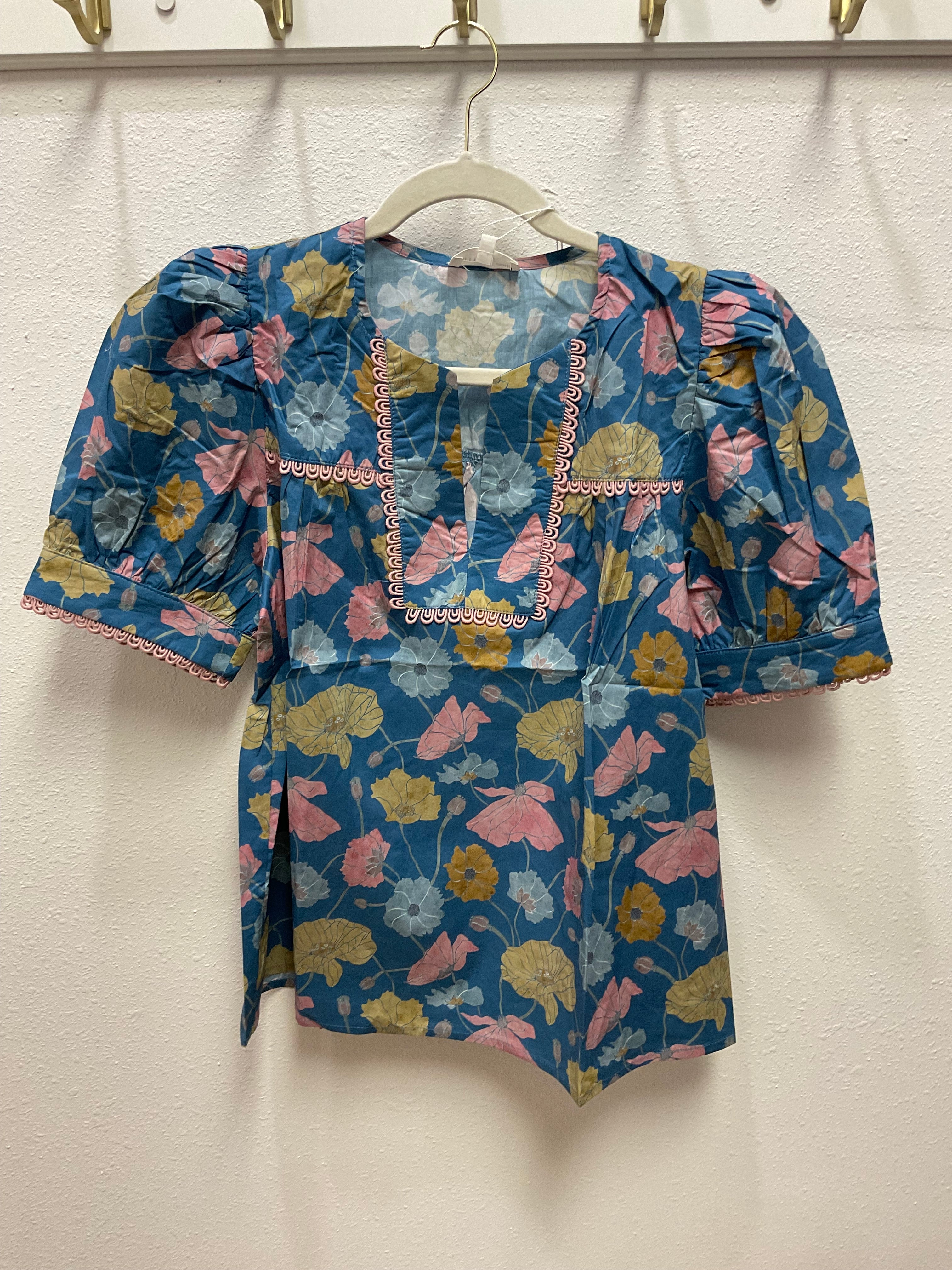 Fall Into Floral Top