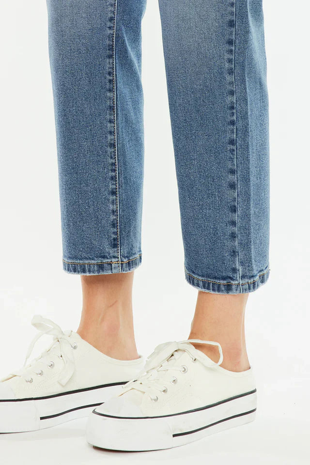 Jordana High Rise True Straight Jeans