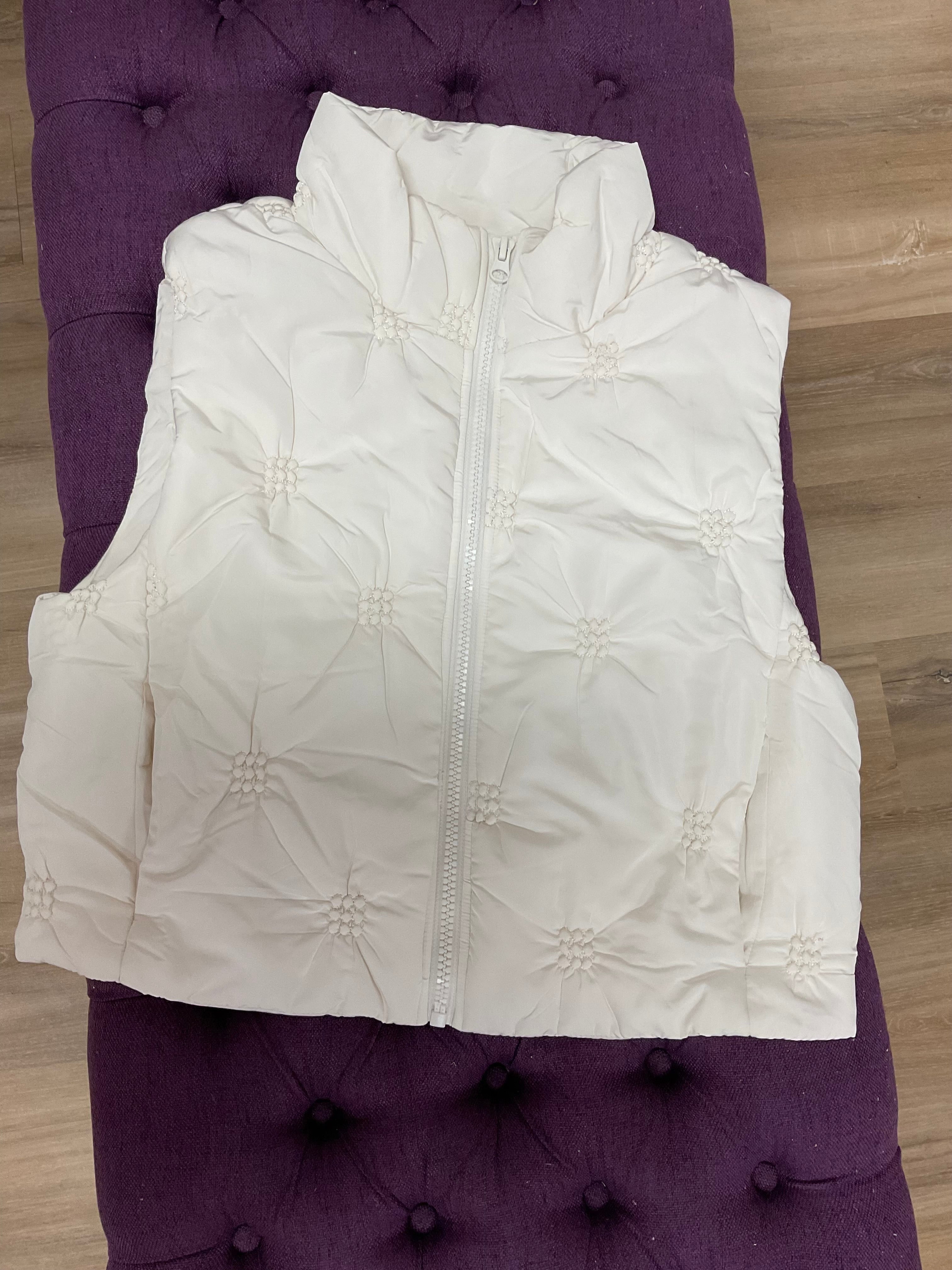 Gathered Around Puffer Vest