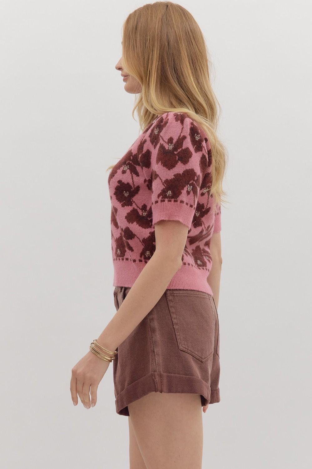 On The Vine Floral Top