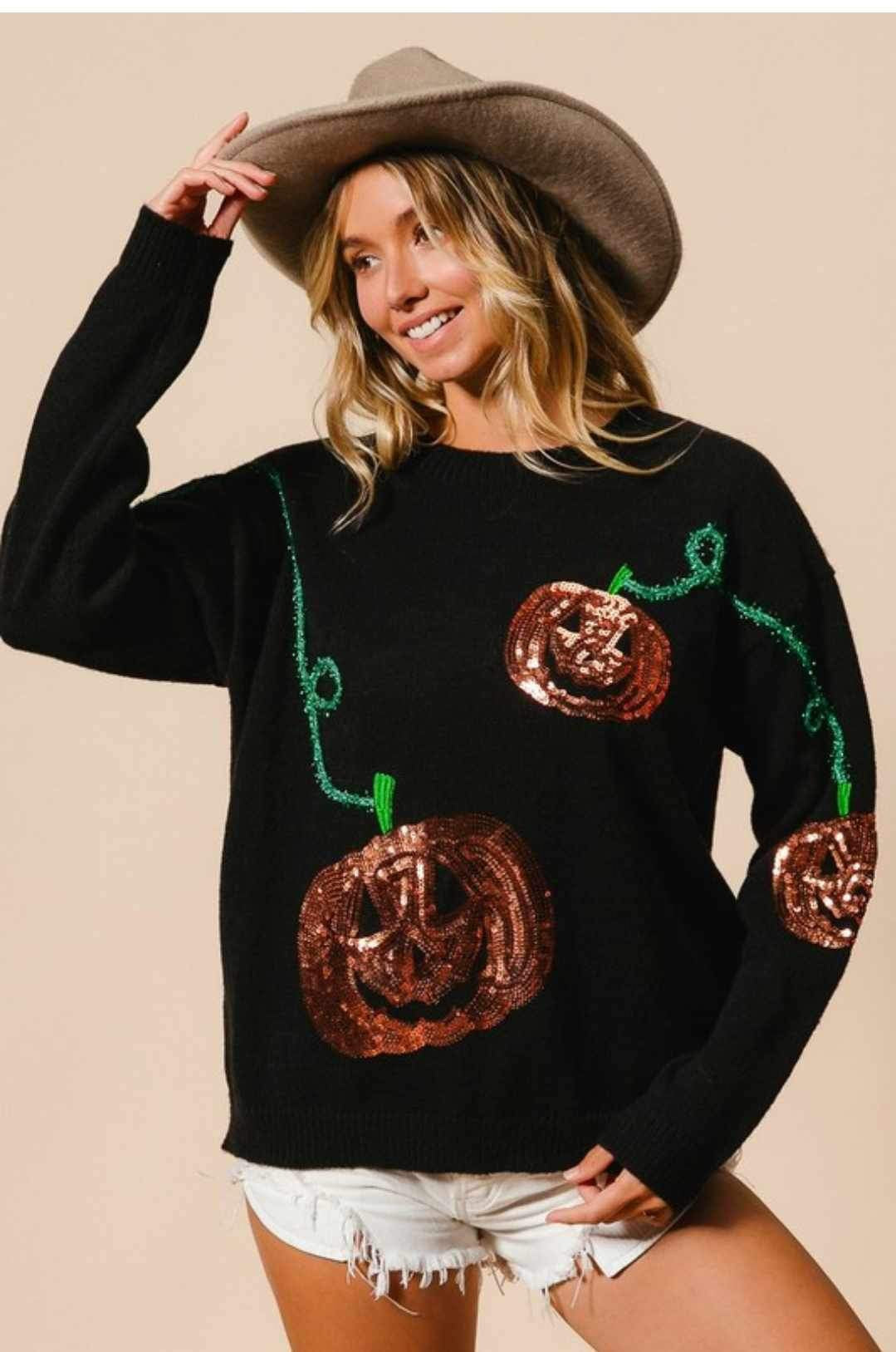 Let’s Go Pumpkin Sweater
