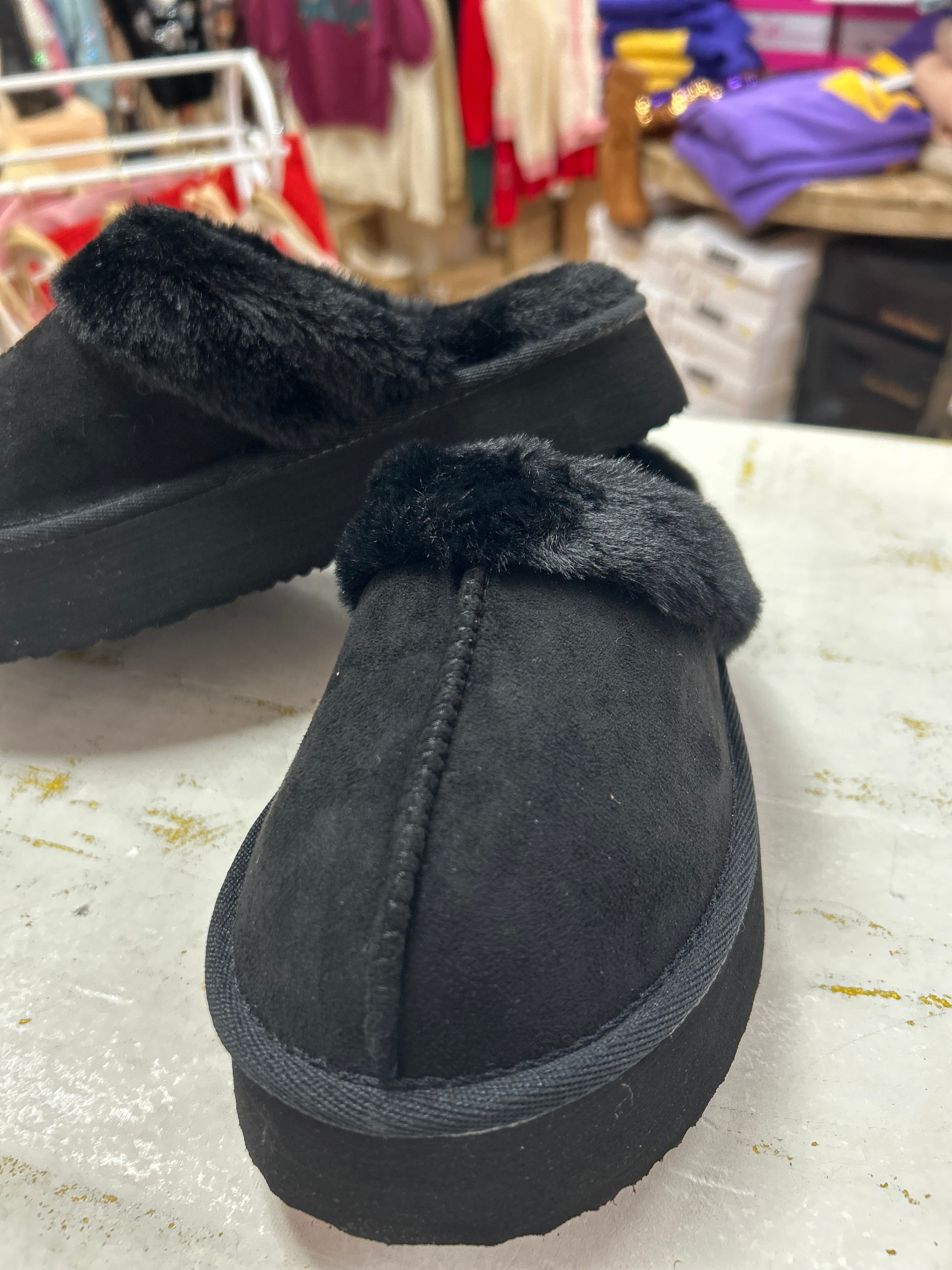 Delaney Platform Slippers