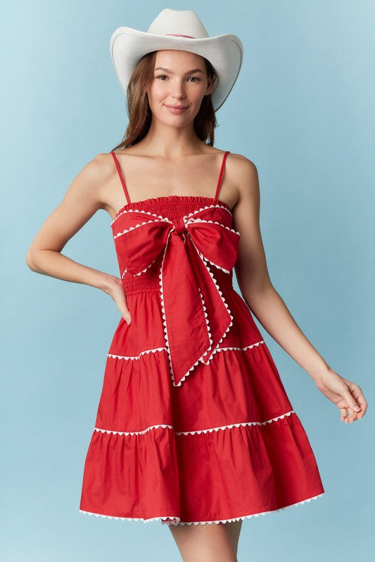 Stassi Bow Detail Dress