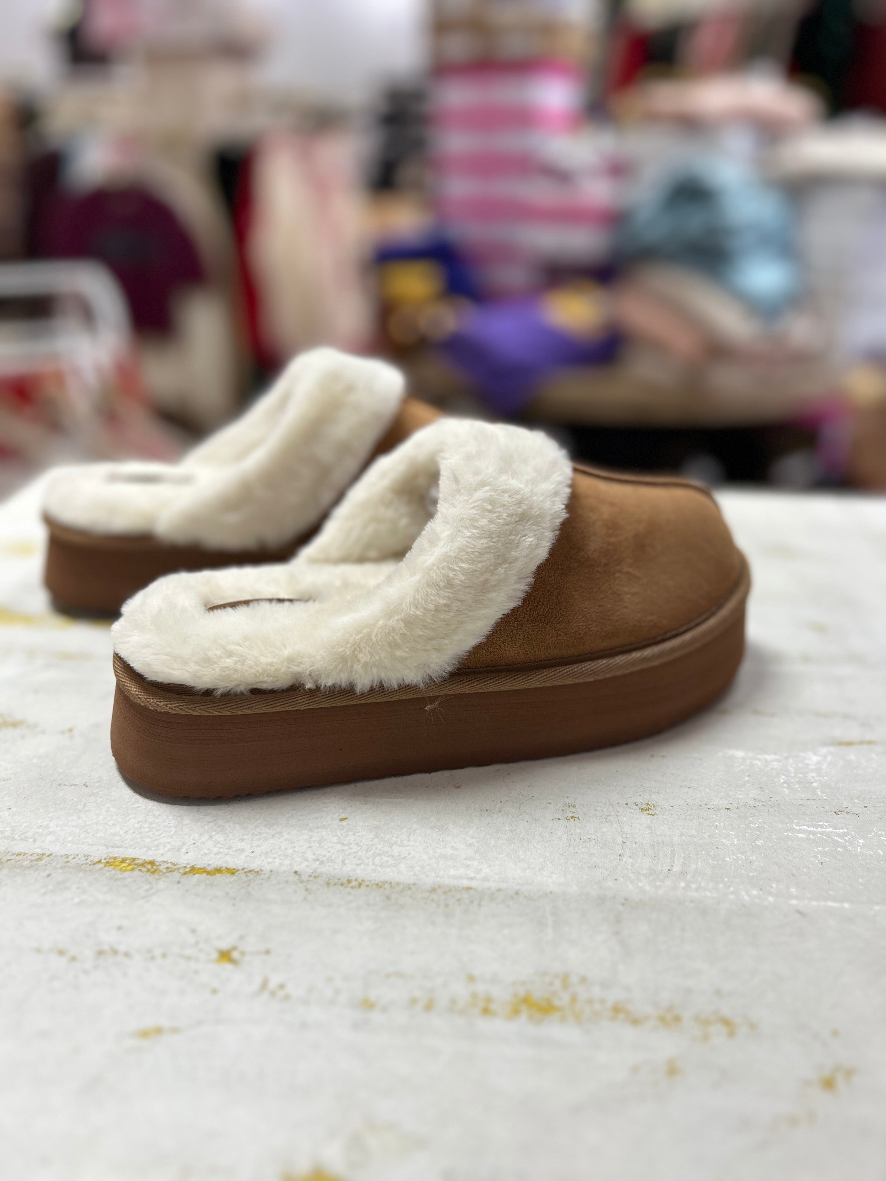 Delaney Platform Slippers