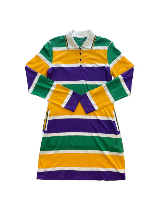 Thick Stripe Rugby Adult Dress
