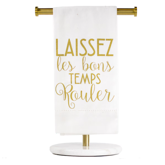 The Royal Standard- Mardi Gras Hand Towel