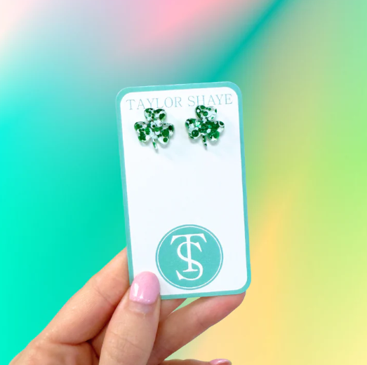 Taylor Shaye-Clover Studs