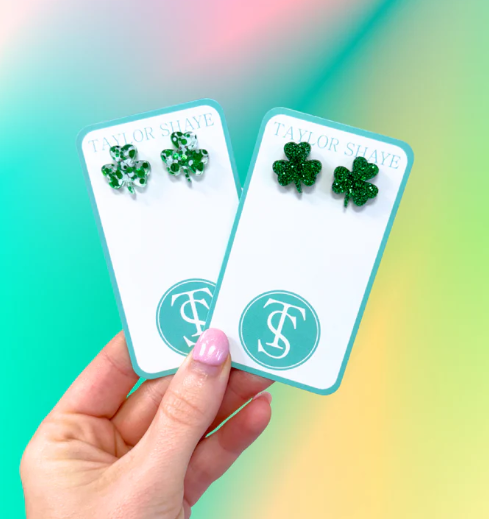 Taylor Shaye-Clover Studs