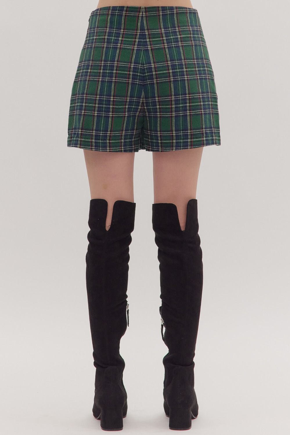 Rebecca- Plaid Skort