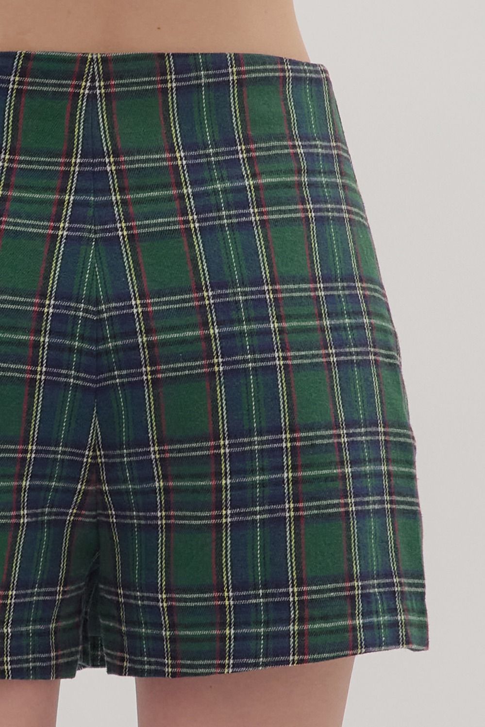 Rebecca- Plaid Skort