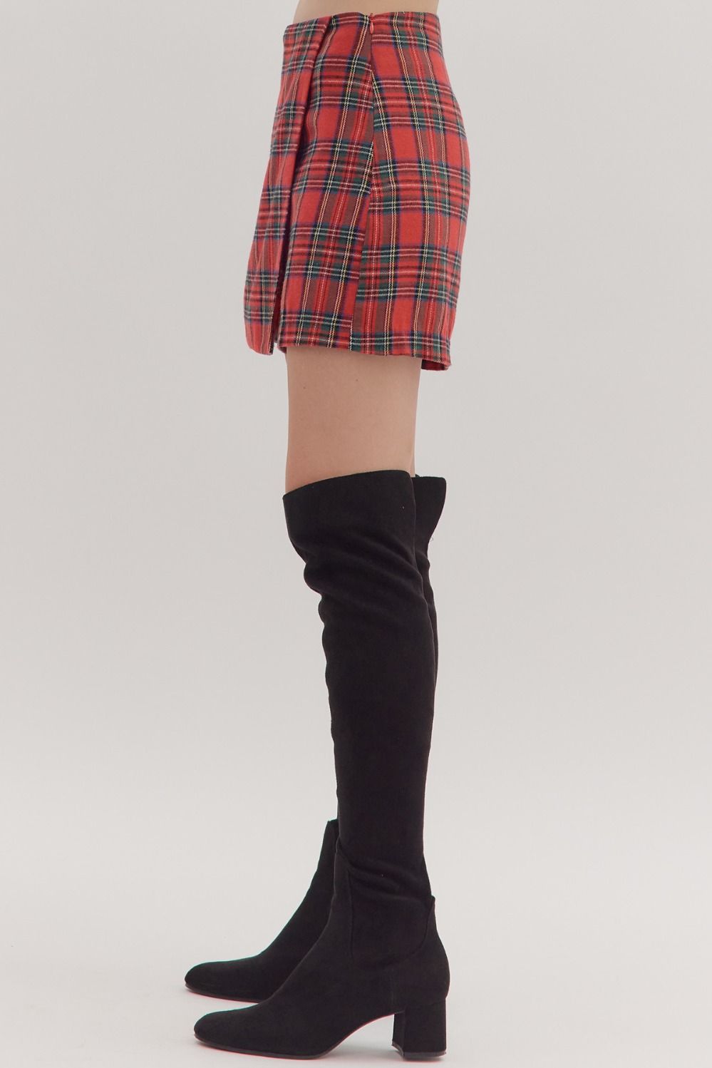 Rebecca- Plaid Skort