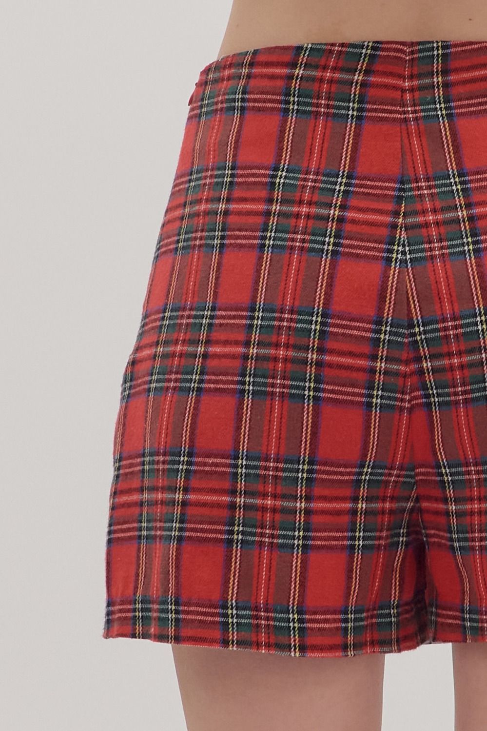 Rebecca- Plaid Skort