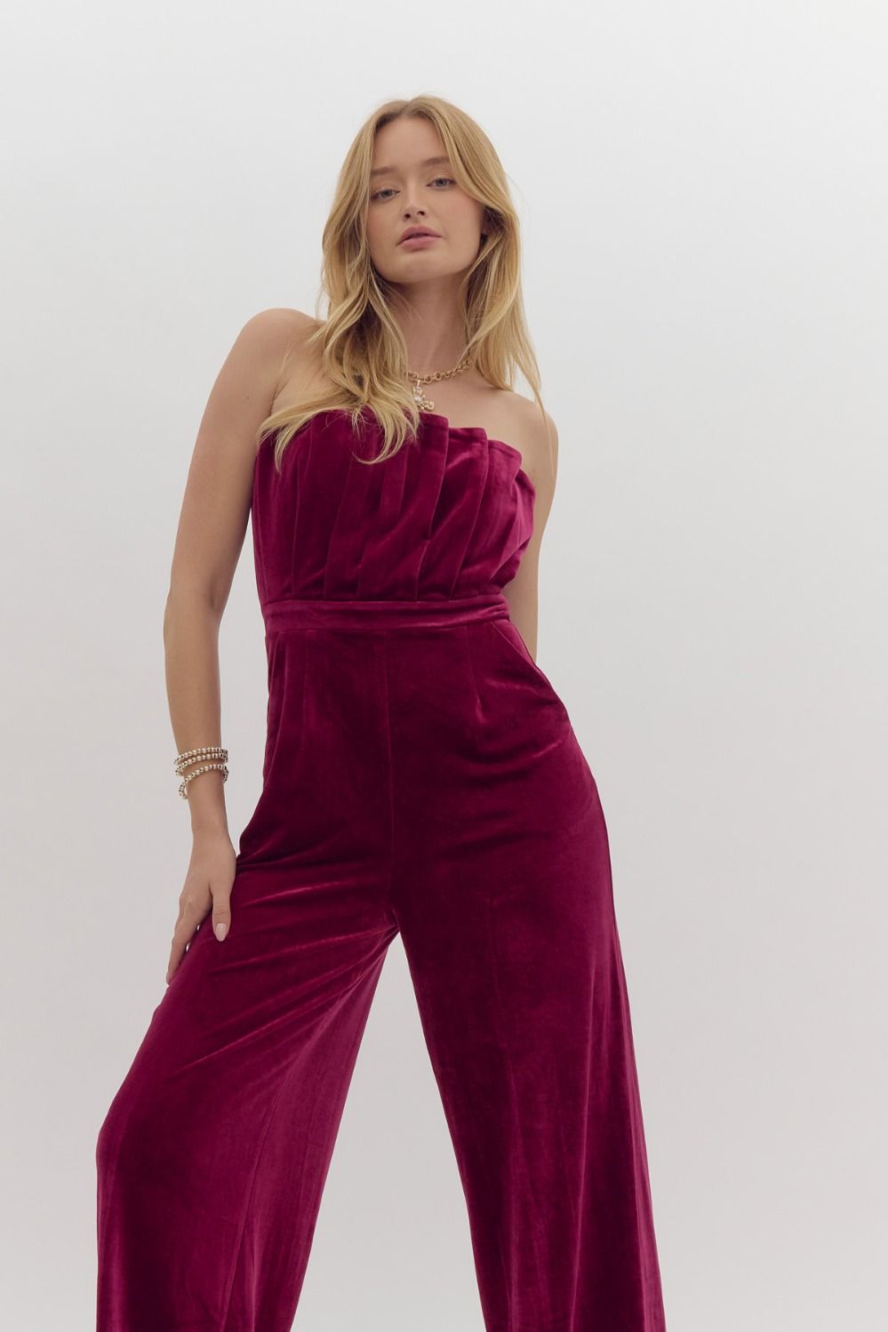 Sweet Sangria Jumpsuit