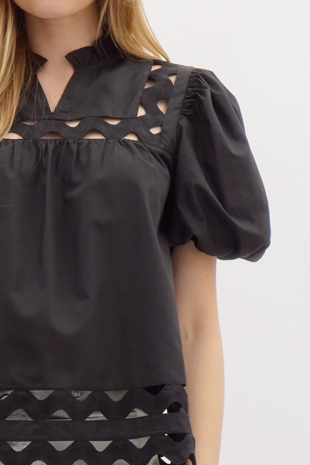 Cut it Out Top- FINAL SALE