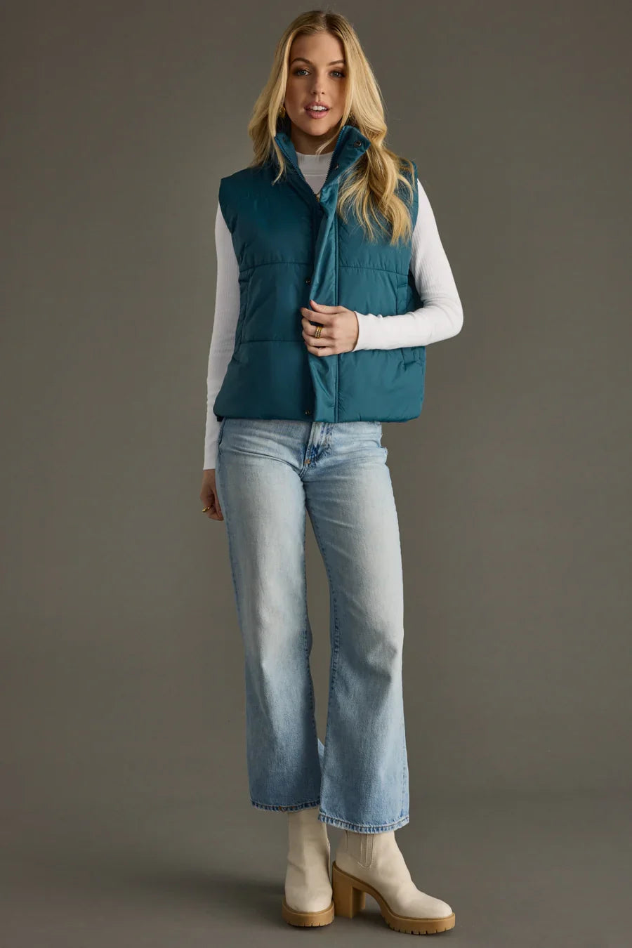 Dark Teal Vest